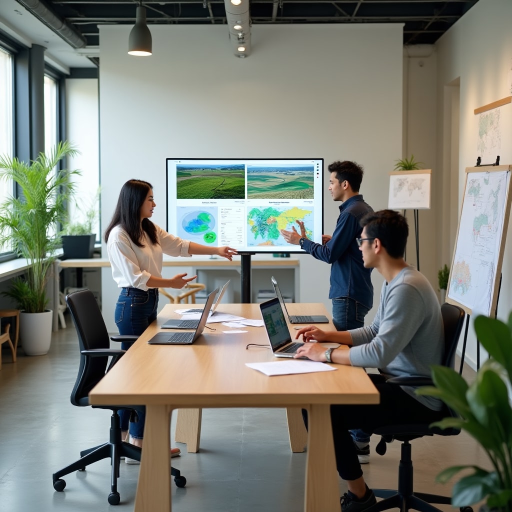 Agricultural technology workspace